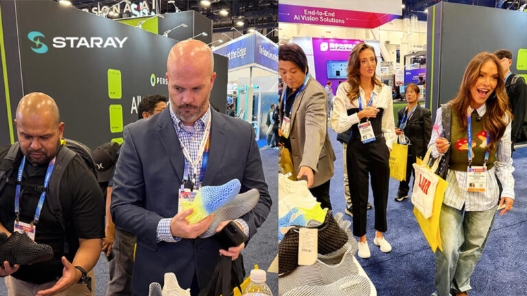 STARAY Showcases 3D Printed Shoes at CES 2026, Receives Innovation Award