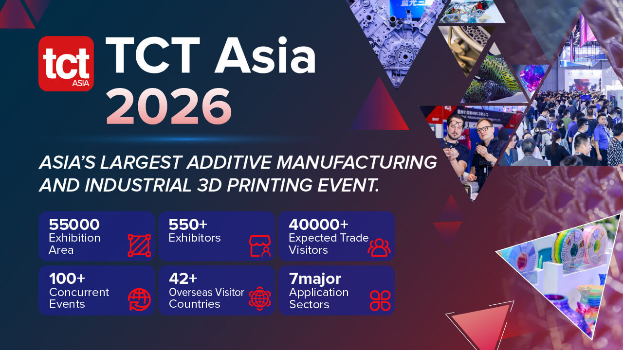 TCT Asia 2026 features 55,000 sqm exhibition space, 550+ exhibitors, and expects 40,000+ visitors