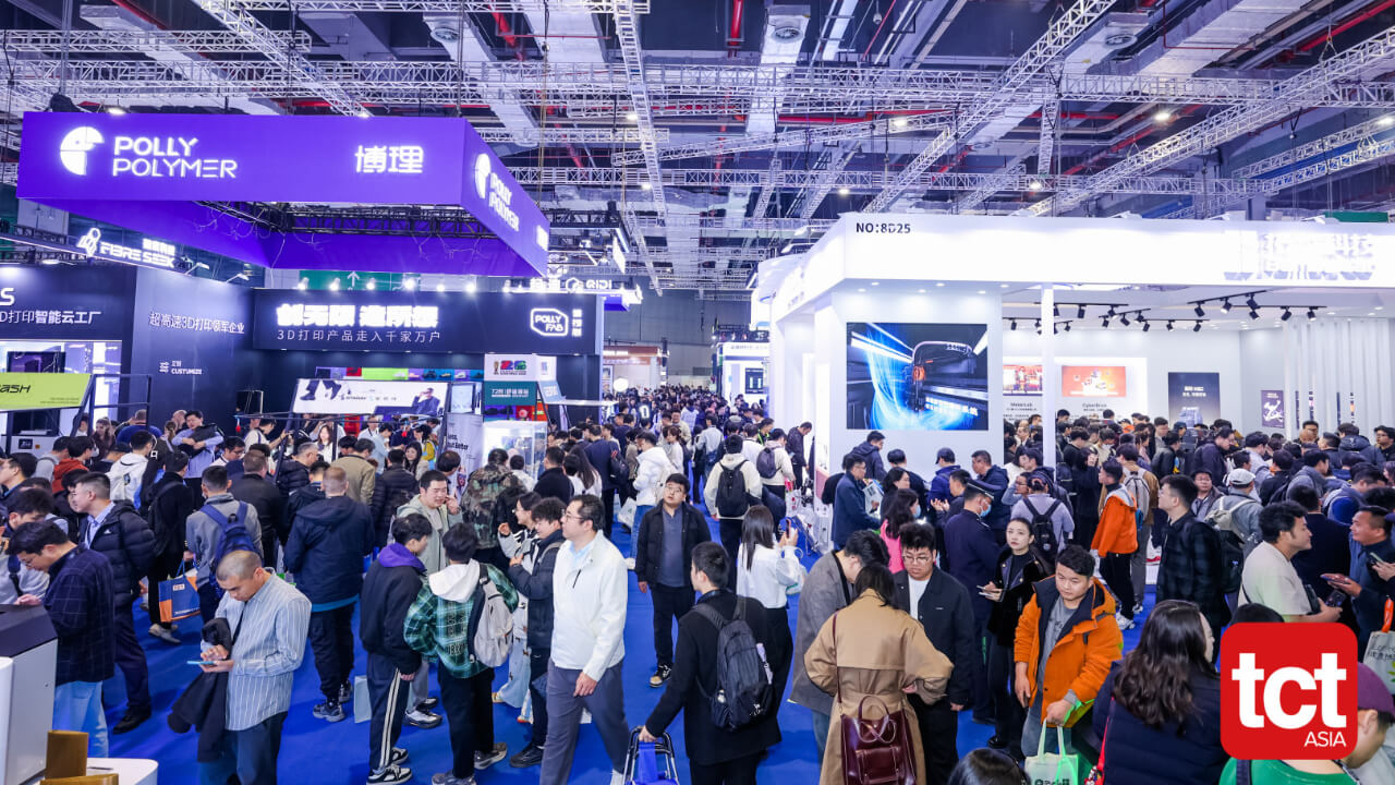 A packed Hall 8.1 — the polymer side of the show was buzzing from end to end.
