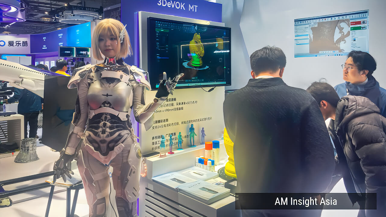 Cosplayers as part of the booth experience — creative touches like this are what give TCT Asia its festival-like atmosphere.