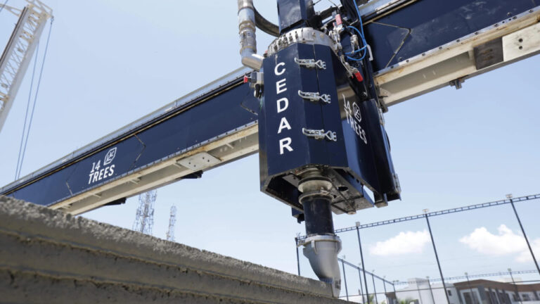 Construction 3D Printer Cedar Launches: Three Giants Behind