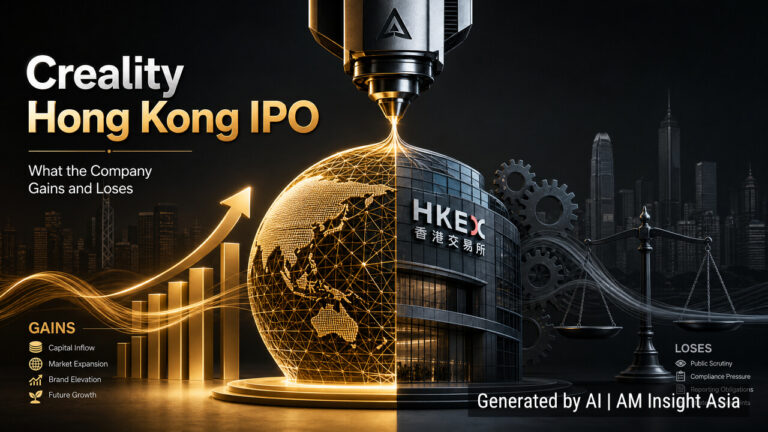 Creality Hong Kong IPO: What the Company Gains and Loses