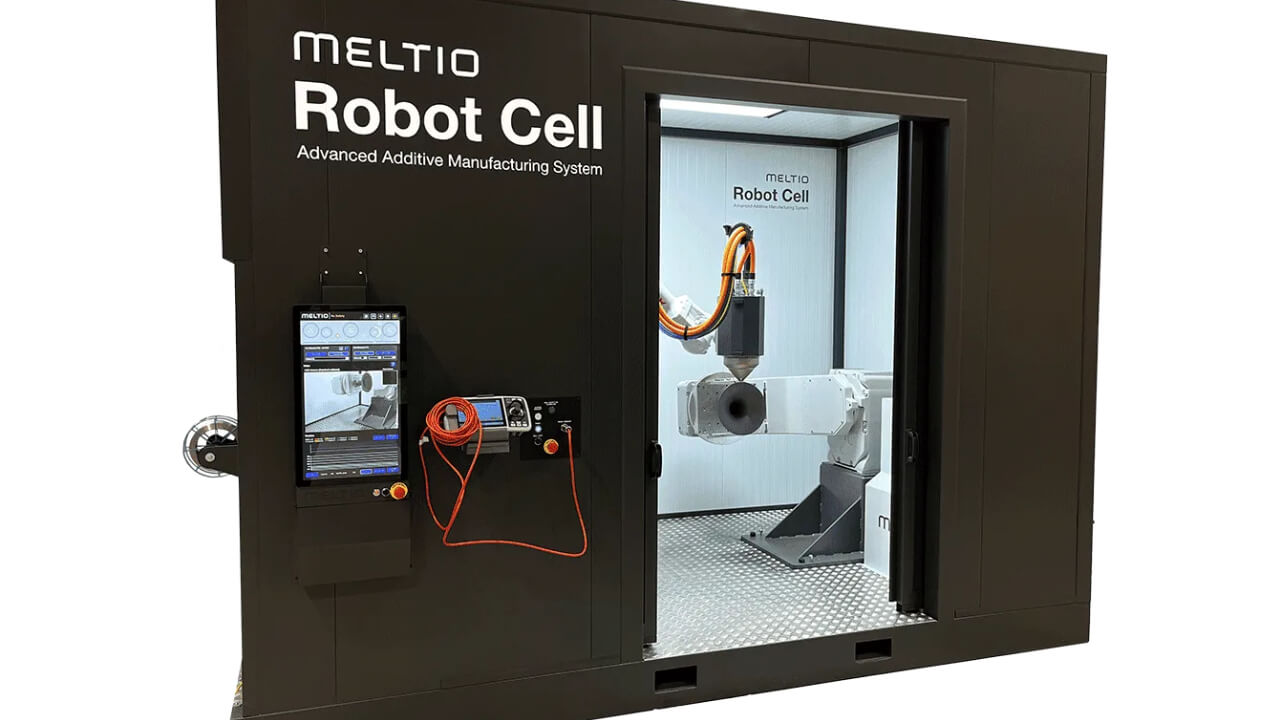 The Meltio Robot Cell adopted by Daidore