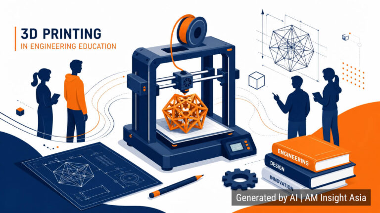 KOSEN in Thailand: Learning Design Thinking Through 3D Printing
