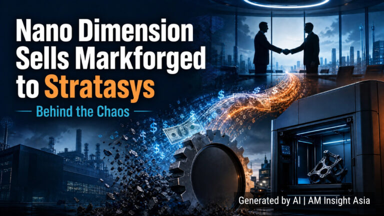 Nano Dimension Sells Markforged to Stratasys: Behind the Chaos