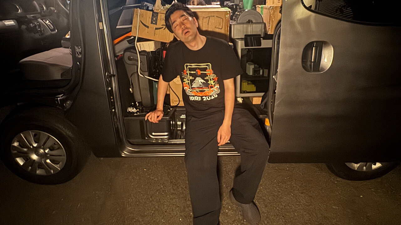 Yuto Horiuchi, completely spent. Well done. | Photo: Yuto Horiuchi