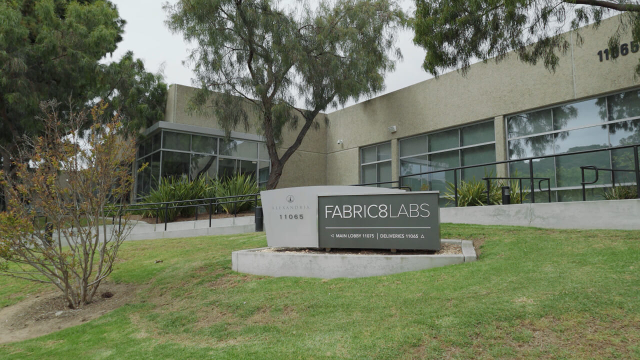 Fabric8Labs' headquarters and manufacturing facility in San Diego, California. | Video still: Fabric8Labs