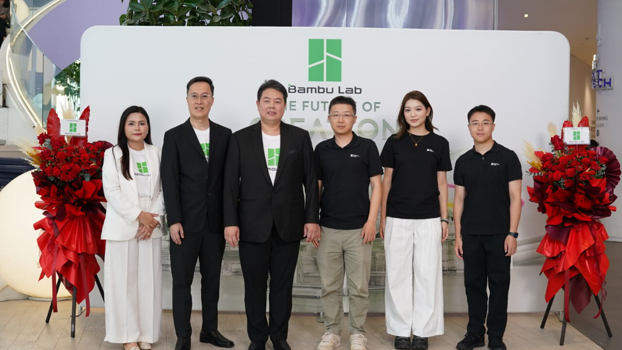 Bambu Lab and 3D Studio representatives at the opening ceremony | Photo: 3D Studio