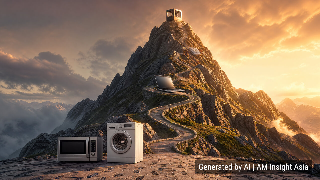 The 3D printer is still at the bottom of the climb | Image: AM Insight Asia