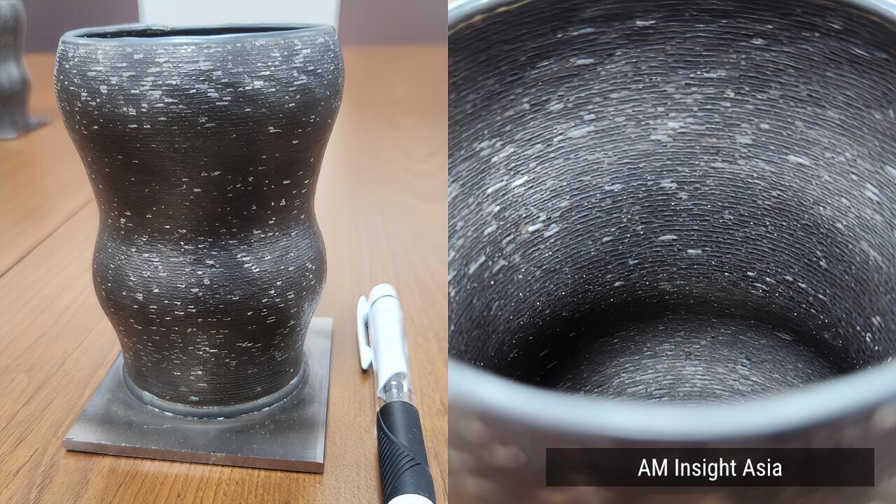 A metal part built on the ArcBuilder 3D, with a smooth, low-texture surface | Photo: AM Insight Asia